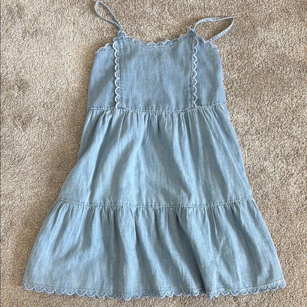 GAP Light-weight Tiered Denim Sundress